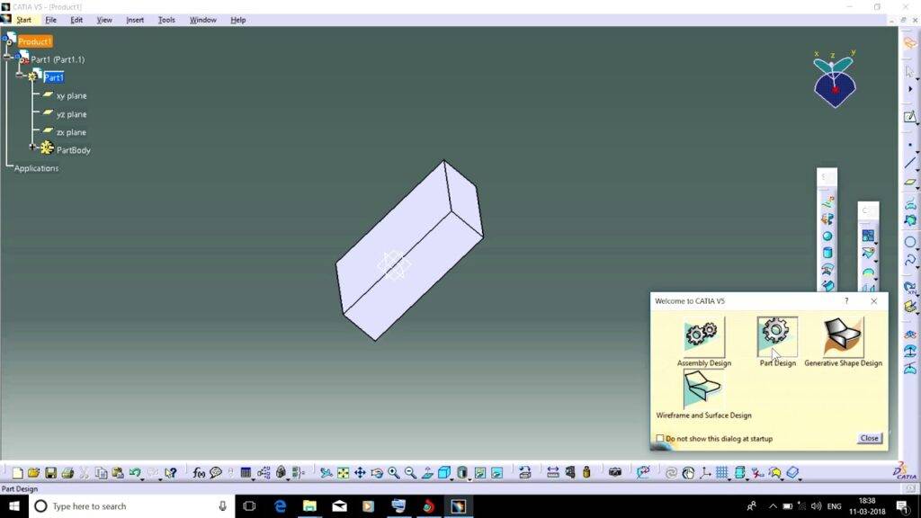 Scopri come padroneggiare l'interfaccia utente (GUI) di CATIA V5