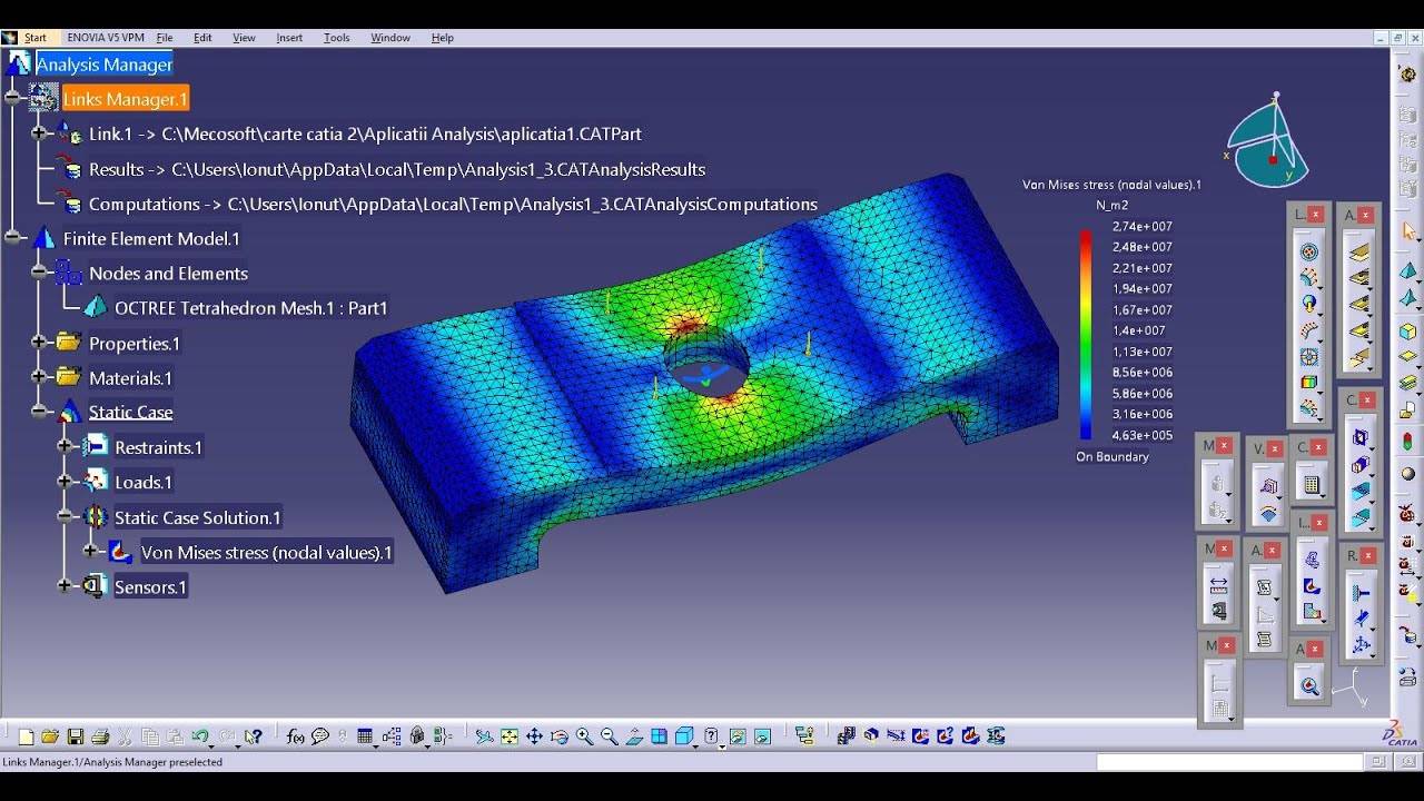 Scopri come con CATIA V5 è possibile eseguire un'analisi di elementi finiti